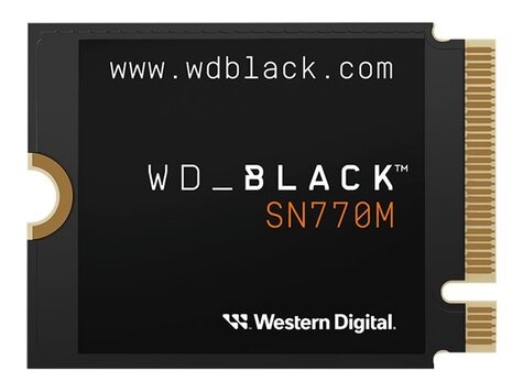 Western Digital Western Digital WD_BLACK SN770M WDS500G3X0G - SSD - 500 GB - mobiel stuurprogramma spel - intern - M.2 2230 - PCIe 4.0 x4 (NVMe)