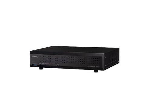 i-PRO i-PRO 16-Channel. Network Recorder NVR with a build-in PoE+ switch for 16ch.