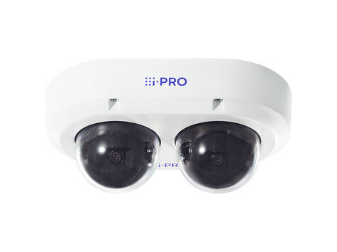 i-PRO i-PRO 2x4MP Multi-directional dual sensor outdoor with AI Engine 2.9mm - 7.3mm lens