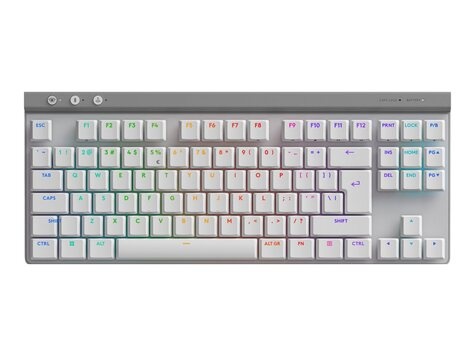 Logitech G515 KBD Lightspeed TKL WHITE QWERTY US INT'L