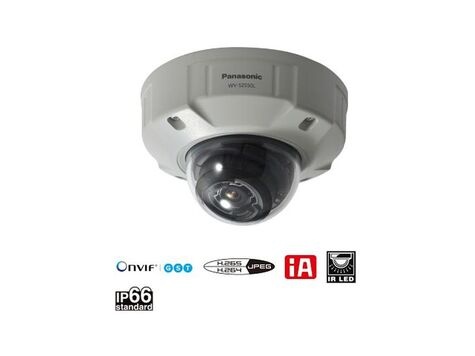 i-PRO 5MP Dome camera outdoor IR LED 2.9 - 9.0 mm lens