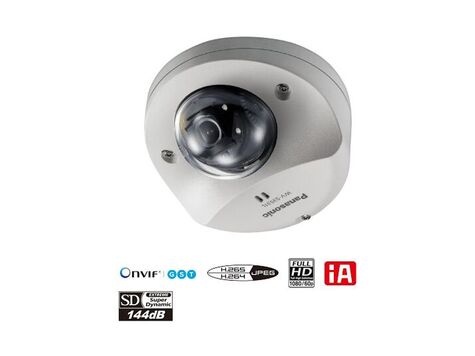 i-PRO 4MP Compact Dome camera - outdoor - IR LED  2.4 mm lens
