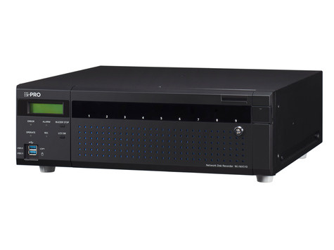 i-PRO 64-Channel. Netwerk Recorder excl. HDD storage Max. 128 channel
