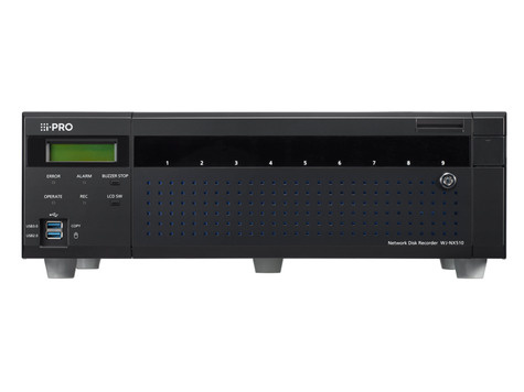 i-PRO 64-Channel. Netwerk Recorder excl. HDD storage Max. 128 channel