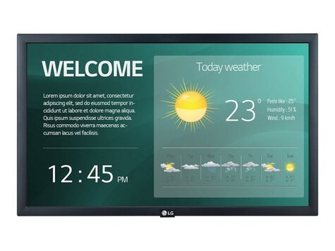 LG LG 22SM3G-B SM3G Series - 22" - lcd-scherm - Full HD