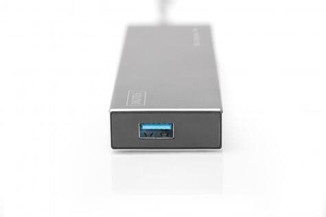 DIGITUS USB 3.0 Office Hub DA-70241-1 - hub - 7 ports