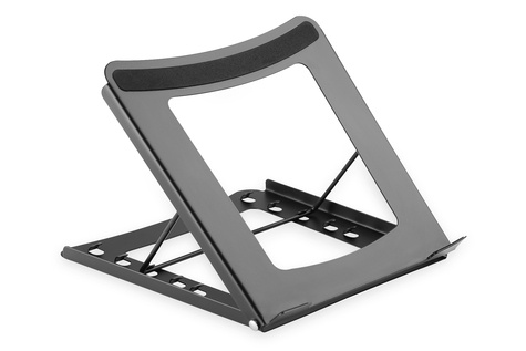 DIGITUS Metalen laptopstandaard - 10-15" - zwart