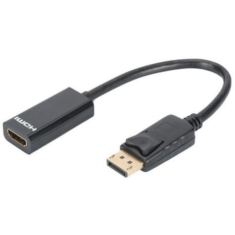 DIGITUS DIGITUS Video adapter - DisplayPort / HDMI - 15 cm