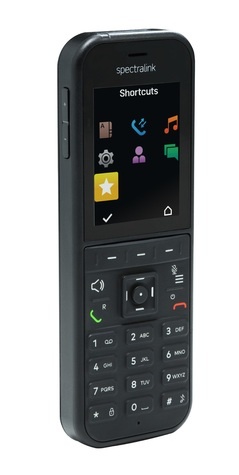 Spectralink S33 DECT Handset, with Li-ion battery installed.