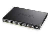 ZyXel XGS2220-54FP - switch - L3-toegang - 48 poorten - Beheerd - rack-uitvoering