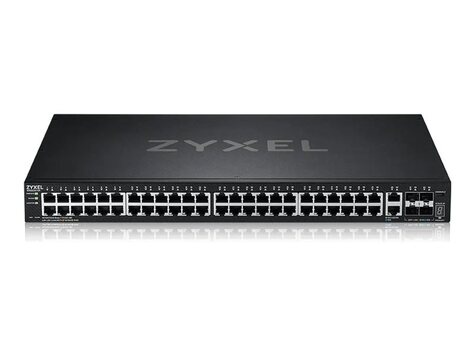 ZyXel XGS2220-54 - switch - L3-toegang, NebulaFLEX Cloud - 48 poorten - Beheerd - rack-uitvoering
