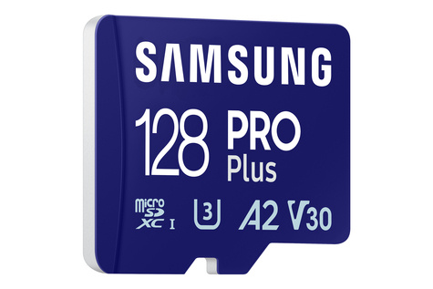 Samsung SDXC Card Micro 128GB UHS-I U3 PRO Plus