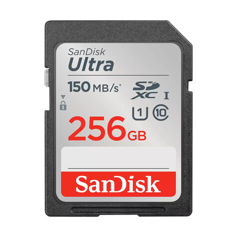 SanDisk SD Card 256GB SanDisk SDXC UHS-I 150MB/sec