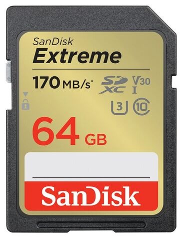 SanDisk SanDisk SDXC Card 64GB UHS-I U3 Extreme