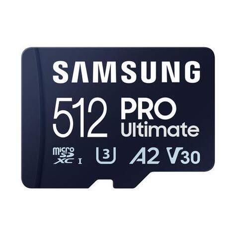 Samsung SD MicroSD Card 512GB Samsung SDXC PRO Ulti.(Class10) Adap retail