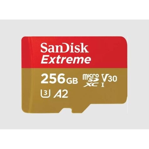 SanDisk SanDisk SD MicroSD Card 256GB SanDisk Extreme SDXC inkl. Adapter