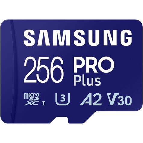 Samsung Samsung SD MicroSD Card 256GB Samsung SDXC PRO Plus (2023) Reader retail