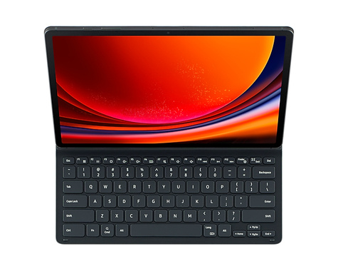 Samsung Tab S9+ Book Cover Keyboard Slim Black