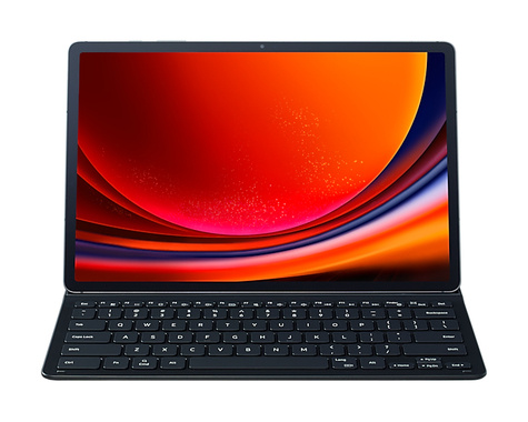 Samsung Tab S9+ Book Cover Keyboard Slim Black