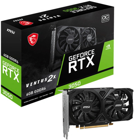 MSI MSI VGA MSI RTX3050 6GB Ventus 2X E OC