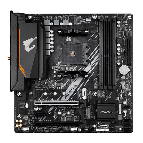 Gigabyte AORUS B550M ELITE AX - 1.3 - motherboard - micro ATX - Socket AM4 - AMD B550