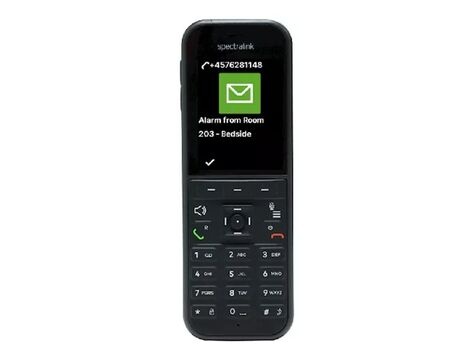 Spectralink S35 DECT Handset, with Li-ion battery installed.