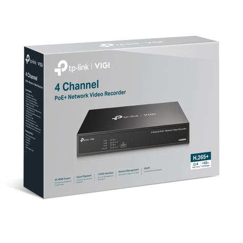 TP-Link VIGI NVR1004H-4P-2TB