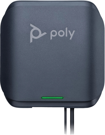 Poly Rove B2 - Draadloos telefoonbasisstation/ VoIP-telefoonbasisstation met nummerherkenning/wachtstand - DECT - 3-weg geschikt voor oproepen - SIP, SIP v2, SIP over TLS, SIP over UDP, SIP over TCP, SDP, RTCP, RTP - zwart