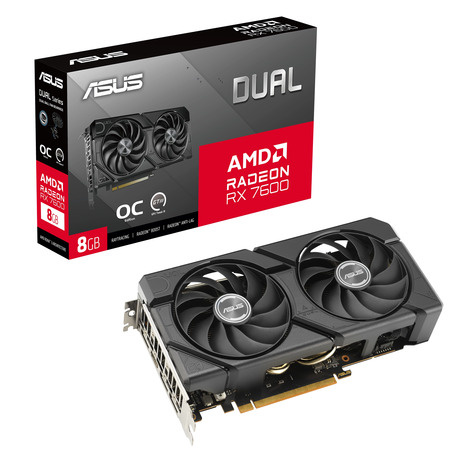 Asus RX7600 8GB DUAL O8G EVO