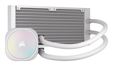 Corsair NAUTILUS 240 ARGB White 240mm Radiator Liquid CPU Cooler