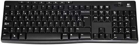 Logitech KB K270 Zwart draadloos Retail BELGIË AZERTY