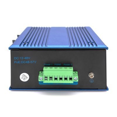 DIGITUS Industrial Ethernet Switch - 9 Ports - 8x Base-Tx (10/100) - 1x Base-Fx (100) SFP - PoE
