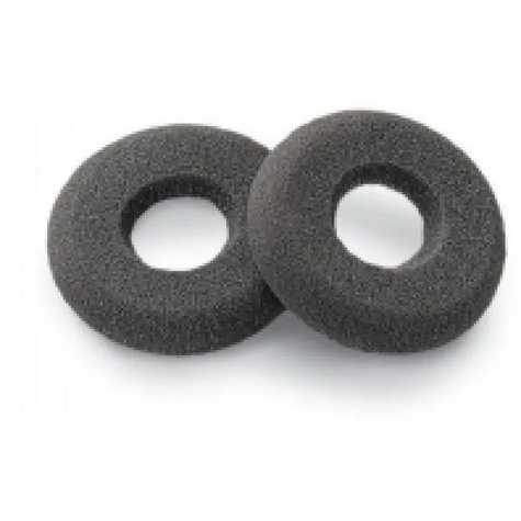 Poly Schuimrubber oorringen per 2 stuks