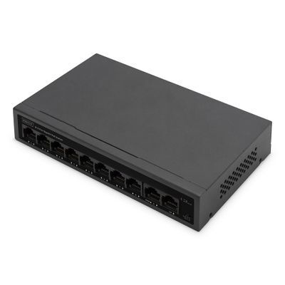 DIGITUS DIGITUS Adap Digitus Poe Switch 8+2-port