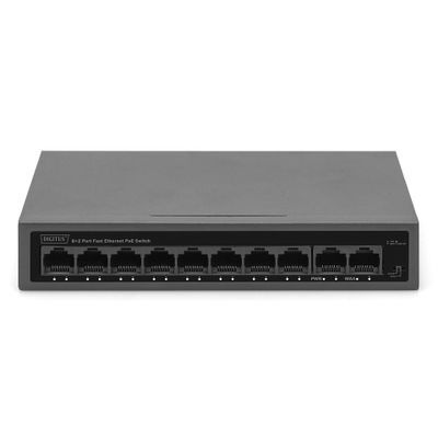 DIGITUS Adap Poe Switch 8+2-port FE