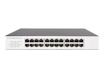 DIGITUS DIGITUS Professional Fast Ethernet N-Way Switch DN-60021-2 - switch - 24 ports - unmanaged - rack-mountable