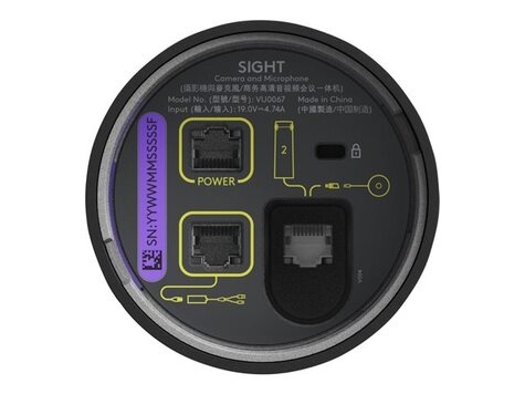 Logitech ConferenceCam Sight 4k graphite