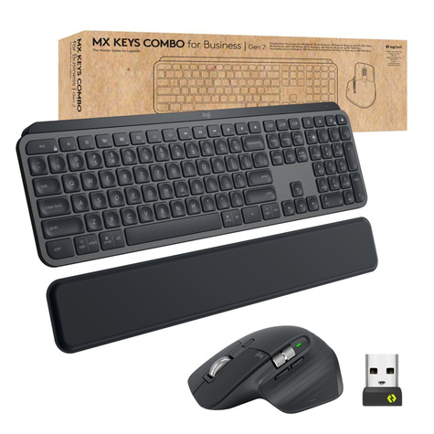 Logitech DT MX Keys for Business Gen2 Graphite QWERTY