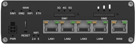 Teltonika RUTC50 Industrial 5G-Router