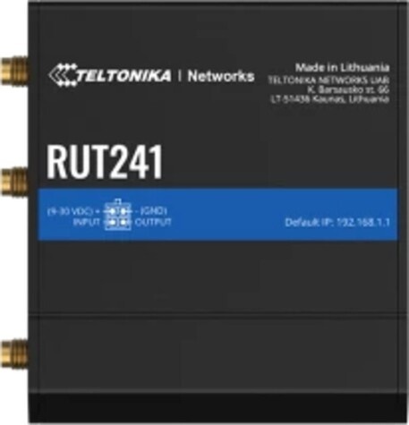 Teltonika Industrial cellular router equipped with LTE Cat 4 and eSIM with SGP.22 pull-based consumer architecture.