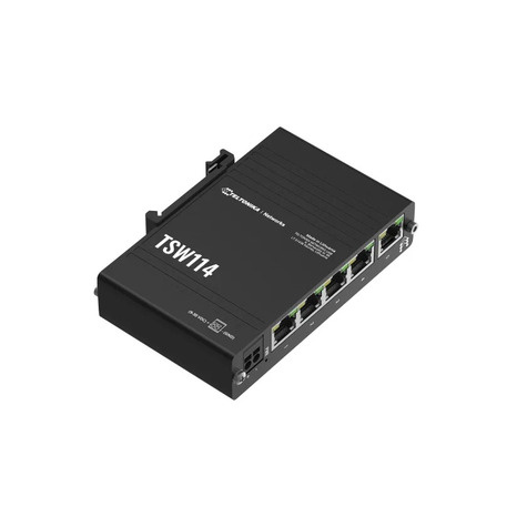Teltonika TSW114 is an affordable way to simplifyyour connectivity with 5 x Gigabit Ethernet ports that provide stable and reliable connectivity.