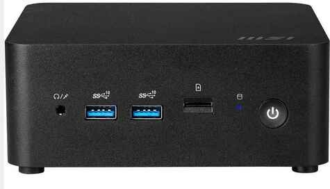 MSI MSI Barebone Cubi NUC 1MG-007BDE Intel i7-150U black Zonder OS