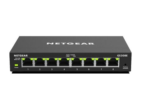 Netgear 8PT GIGABIT PLUS SWITCH (GS308E)