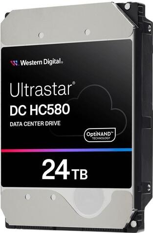 Western Digital 24TB WD Ultrastar DC HC580 7200RPM 512MB SAS