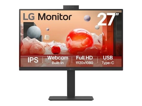 LG LG 27" 27BA850-B Full HD HDMI DP DaisyChain IPS Black 16:9