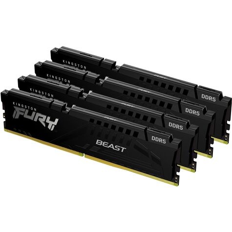 Kingston DDR5 128GB PC 5600 CL40 Kingston KIT (4x32GB) FURY Beast Bl retail