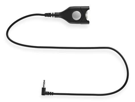 EPOS | SENNHEISER CCEL 191-2 - Kabel voor telefoonhoorn - EasyDisconnect naar microstekker male - standaardkabel onder