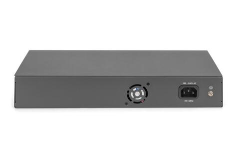 DIGITUS DN-95356 - switch - 19", IEEE 802.3 af/at - 24 ports - unmanaged - rack-mountable