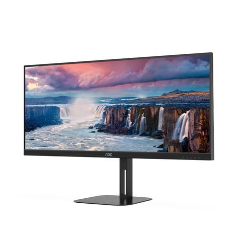 AOC LED-Display U34V5C/BK - 86.4 cm (34") - 3440 x 1440 WQHD