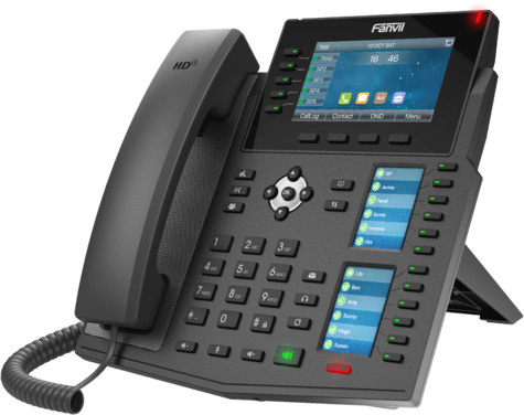 Fanvil IP Telefoon X6U V2 zwart